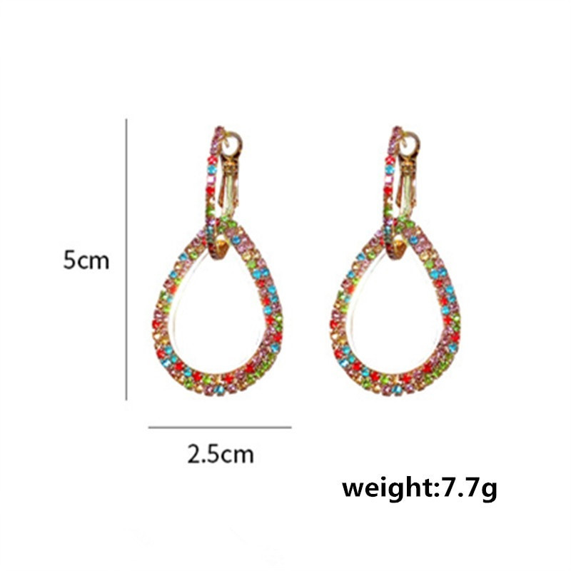 Colorful Rhinestone Geometric Hoop10.jpg
