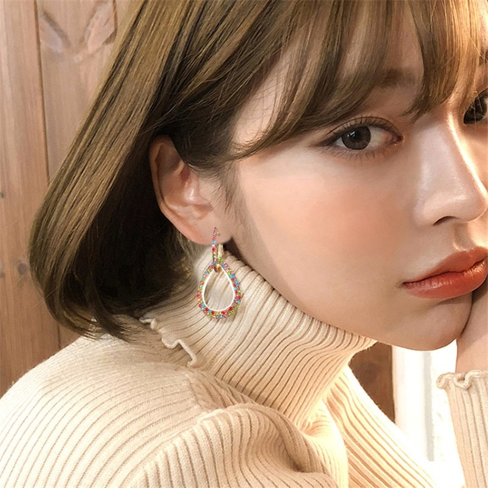 Colorful Rhinestone Geometric Hoop9.jpg