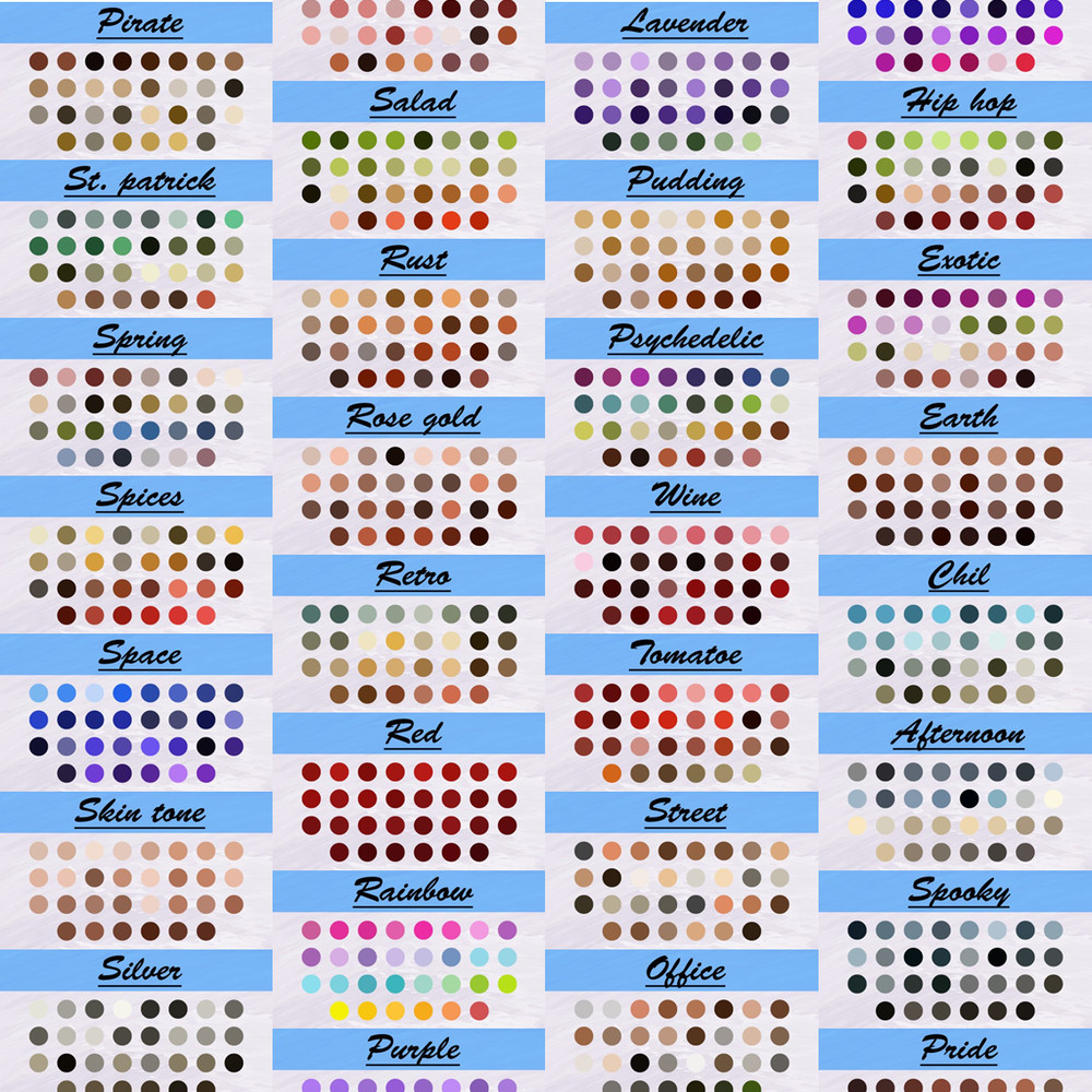 Procreate Color Palette Mega Bundle. 200 Palettes. 6000 Colors (3).png