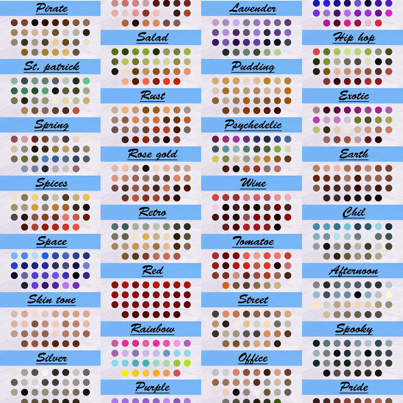 Procreate Color Palette Mega Bundle. 200 Palettes. 6000 Colors (3).png