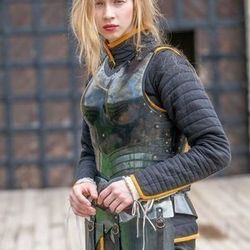 Medieval Woman Lady Armor Warrior Knight Curiass 18 Gauge Steel Armor Larp