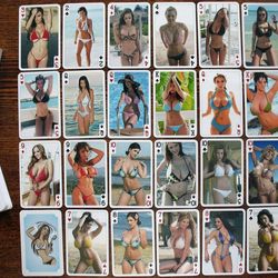 Playing cards "Hot Bikini" pinup