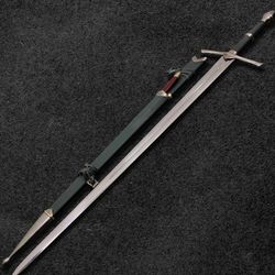 aragorn strider ranger sword with knife lord of the ring