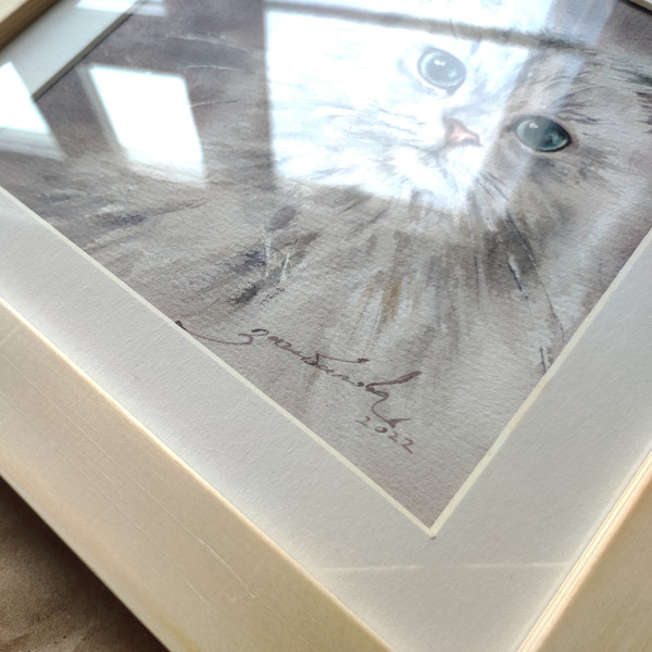 White-Cat-original-painting-framed-fine-art-kitten-wall-art-3.jpg