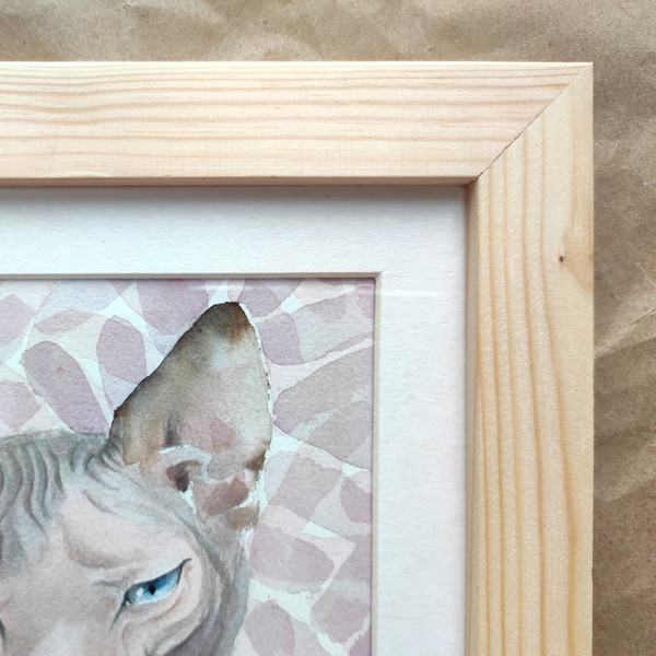 Sphinx-Cat-original-painting-framed-fine-art-kitten-fine-art-2.jpg