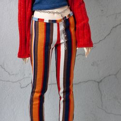 Fairyland Feeple60 SD BJD clothes - Striped pants (Feeple 60 Moe)