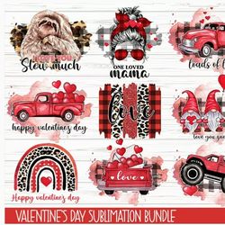 Valentine day Sublimation design , Valentine's day bundle