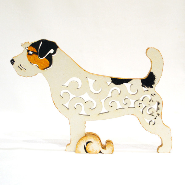 Figurine tricolor Jack Russell Terrier
