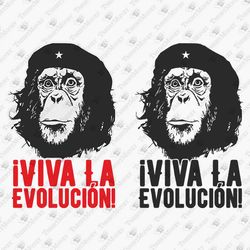 Viva La Evolucion Sarcastic Parody Che Guevara Cuban Revolution History SVG Vinyl File