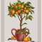 Orange Tree cross stitch pattern
