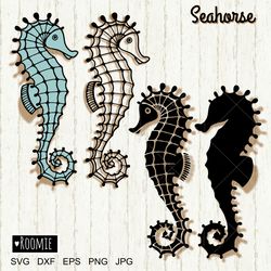 seahorse svg file, ocean svg, seahorse cut file, seahorse clipart, summer svg, sea animals svg, beach svg, summer