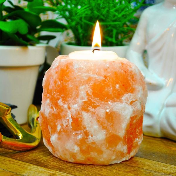 Natural Himalayan Salt Tealight Candle Holder - Himalayan Trading Co. 1.jpg