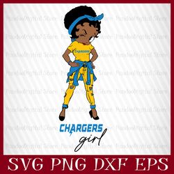 Betty Boop Chargers Girl Svg, Betty Boop Chargers Girl Nfl,  Betty Boop Svg, Betty Boop Nfl, Betty Boop Svg Files