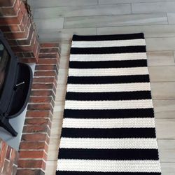 Crochet handmade rug, Crochet rug custom size, Interior crochet rug