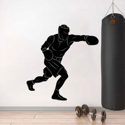 Boxing Gym Training, Boxer, Sport, Car Stickers Wall Sticker Vinyl Decal Mural Art Decor