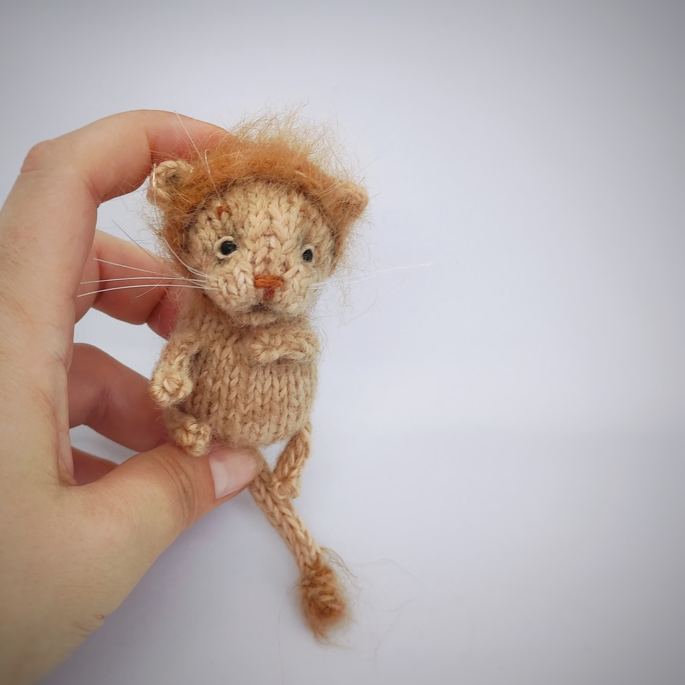 Wild cat knitting pattern, cub kitten, predator cub, tiger, lion, panther, puma, cougar knitting tutorial, guide DIY 7.jpeg