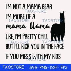 Im not a mama bear