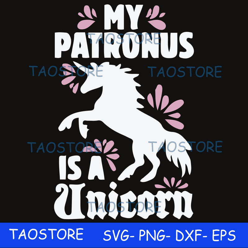 My patronus is a Unicorn svg 560.jpg