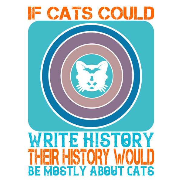 If-cats-could-write-history-Tshirt  Design .png