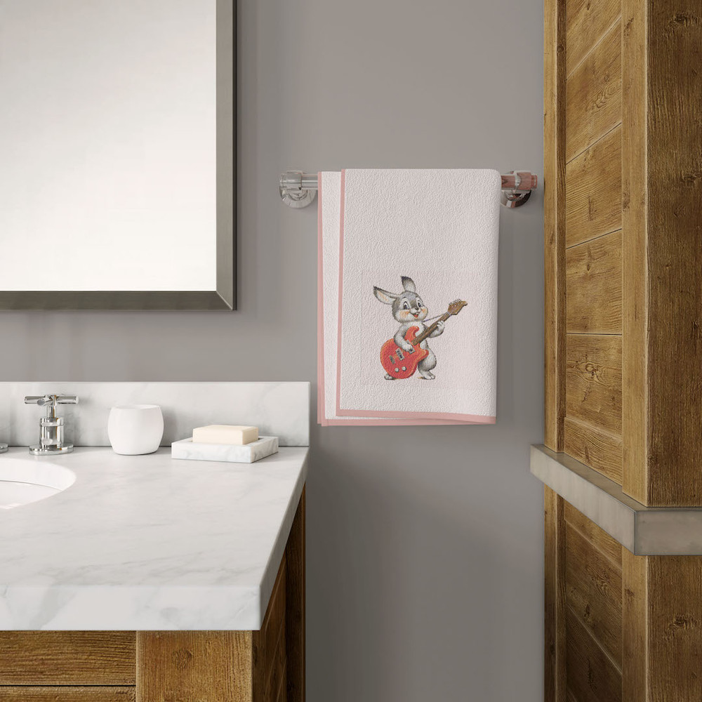 7 Funny Bunny with guitar cross stitch pattern cross stitch chart for home decor and gift.jpg