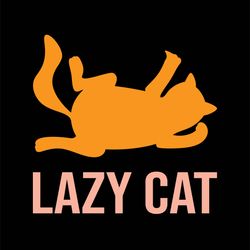 Lazy  cat  Tshirt Design