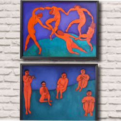 Collection oil painting Matisse artwork Henri Matisse oil painting Couple of paintings Copy oil painting