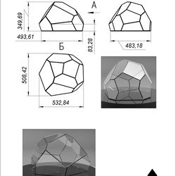 project 330. stained glass printable pattern. brillant3d