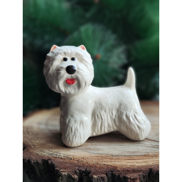 figurine West Highland White Terrier