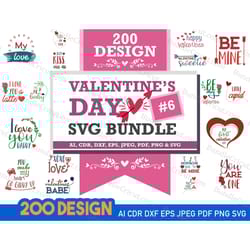 valentines day,valentine mega bundle ,mega bundle 200 svg valentines day, cute valentines svg,valentines day svg designs