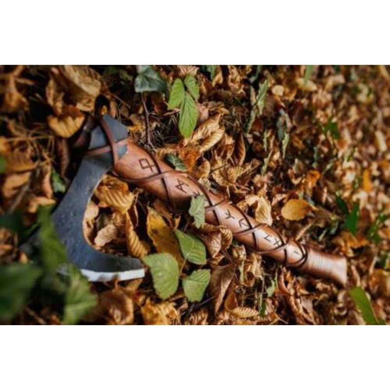 Custom Hand Forged Original Ragnar Lothbrok Viking Axe carbon steel axe.jpg