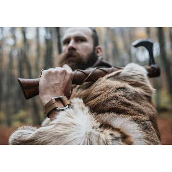 Custom Hand Forged Original Ragnar Lothbrok Viking Axe carbon steel axe 5.jpg
