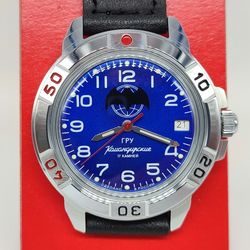Vostok Komandirskie 2414 GRU Main Intelligence Directorate Bat 431874 Brand new Men's mechanical watch