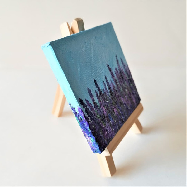 Mini-canvas-landscape-painting-field-lavender-small-wall-decor-impasto-side-view.jpg
