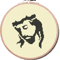 The face of Jesus, eyes closed, wearing a crown of thorns easy counted cross stitch chart, perfect for first timers! This design is quick and easy in work.