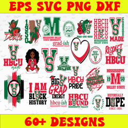 bundle 25 files mississippi valley state football team svg, mississippi valley state svg, hbcu team svg