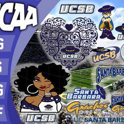UC Santa Barbara Gauchos SVG bundle , NCAA svg, NCAA bundle svg eps dxf png,digital Download ,Instant Download