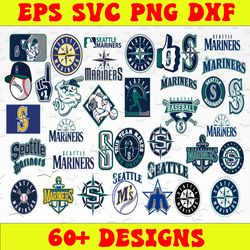 bundle 37 files seattle mariners baseball team svg, seattle mariners svg, mlb team  svg, mlb svg