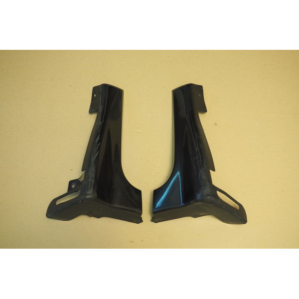 Used JDM Subaru Forester SG SG5 SG9 03-07MY Fozzy Cross Sports Front Aero Spats for Side Skirts Lips OEM