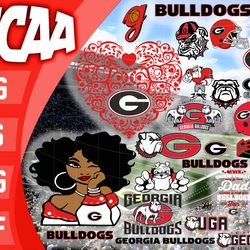 Georgia Bulldogs SVG bundle , NCAA svg, NCAA bundle svg eps dxf png,digital Download ,Instant Download