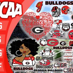 georgia bulldogs svg bundle , ncaa svg, ncaa bundle svg eps dxf png,digital download ,instant download