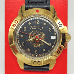 Vostok Komandirskie 2414 Emblem Double Headed Eagle 439770 Brand new Men's mechanical watch