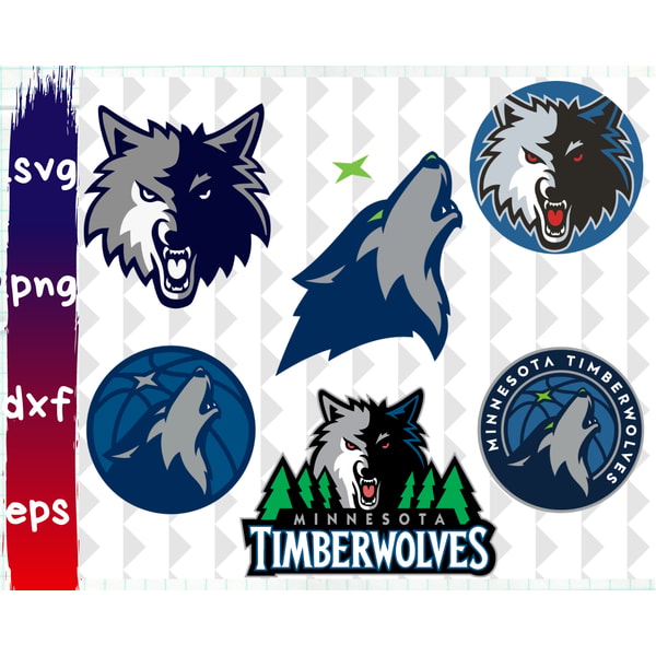 Digital Download, Minnesota Timberwolves logo, Minnesota Tim - Inspire ...