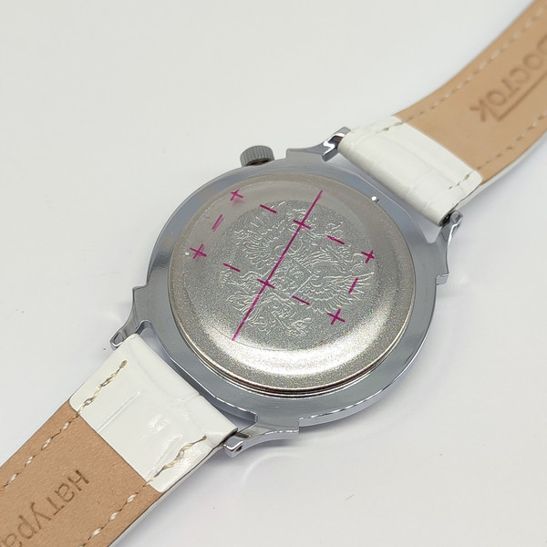 mechanical-watch-Vostok-Prestige-White-Phianite-Cubic-Zirconia-581593-back-1