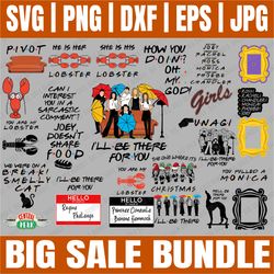 bundle 37 files friends tv show svg, friends tv show svg, friends tvshow svg, friends svg, friends show svg