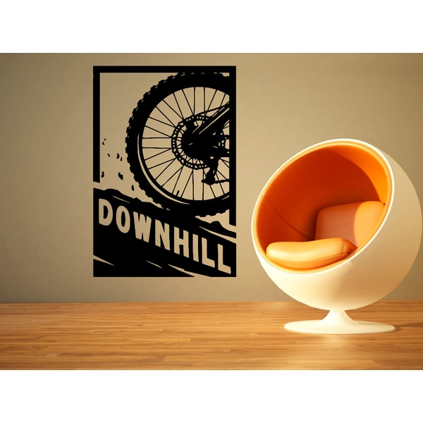 Downhill Sticker, Mountain Bike Sticker, An Extreme Sport, W - Inspire ...
