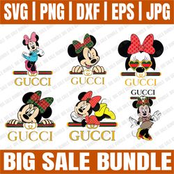 gucci minnie bundle svg, gucci gang svg, gucci logo svg, gucci bundle svg, gucci minnie, gucci clipart, gucci mickey