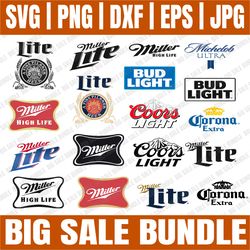 bundle 18 files beer logo svg, beer bundle svg, beer bundle, beer brands svg, beer logos svg, logo svg, fashion brand