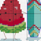 Summer Fruit cross stitch pattern-4