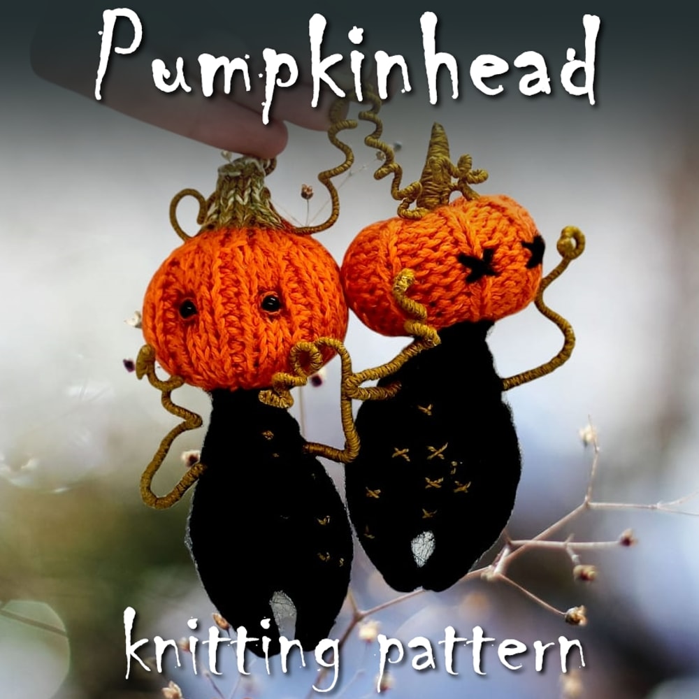 Pumpkin Head Knitting Pattern, Halloween cute toy, knitting guide, tutorial, knitting amigurumi, doll knitting pattern1.jpg