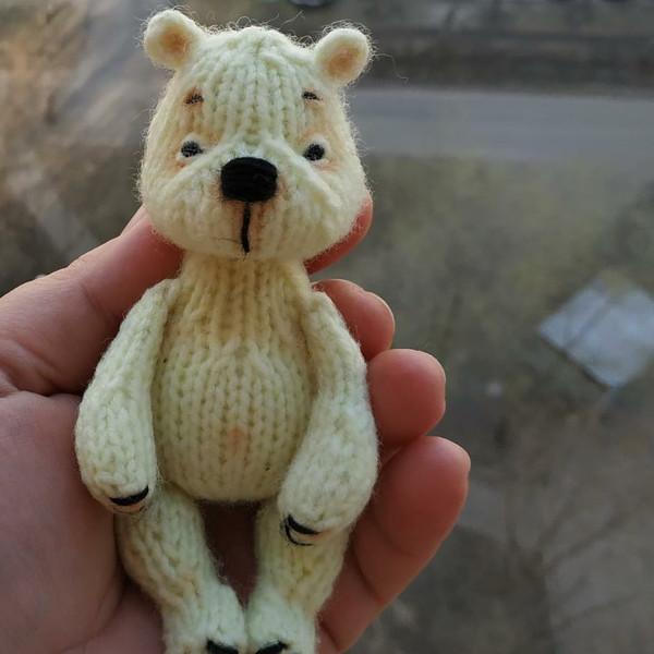 Bear Knitting Pattern, cute toy knitting pattern, amigurumi teddy bear toy pattern, how to knit bear tutorial guide DIY 10.jpg